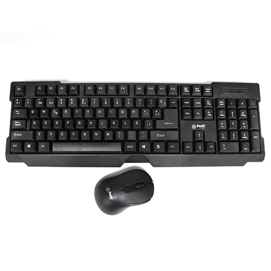 COMBO TECLADO Y MOUSE BASIK TECH INALAMBRICO