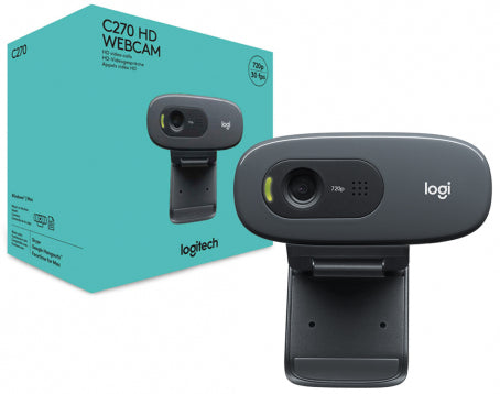 CAMARA WEBCAM LOGITECH C270 HD 720P