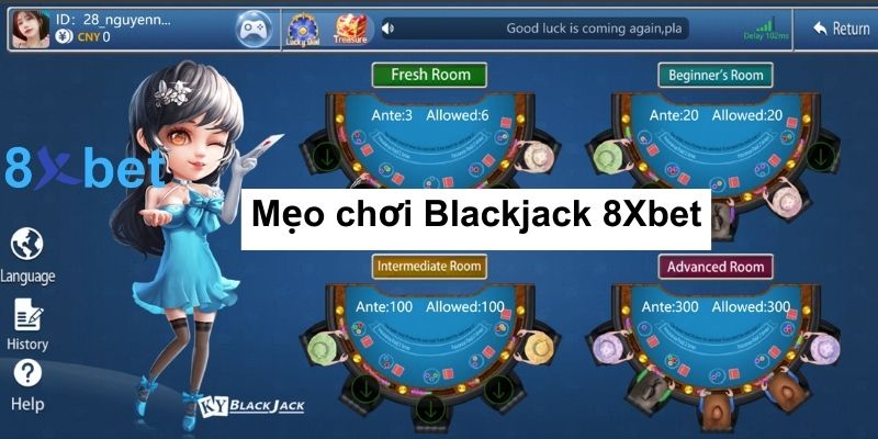 Blackjack 8xbet: Cách chơi, luật chơi và mẹo thắng lớn Các típ chơi Blackjack 8xbet hiệu quả