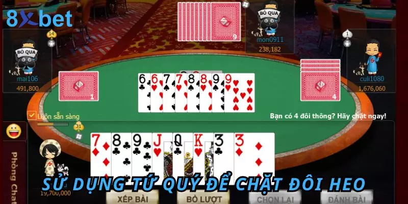 Tứ Quý Có Chặt Được Đôi Heo Không? Quy Định Cụ Thể Nhất Sử dụng Tứ Quý để chặt đôi Heo